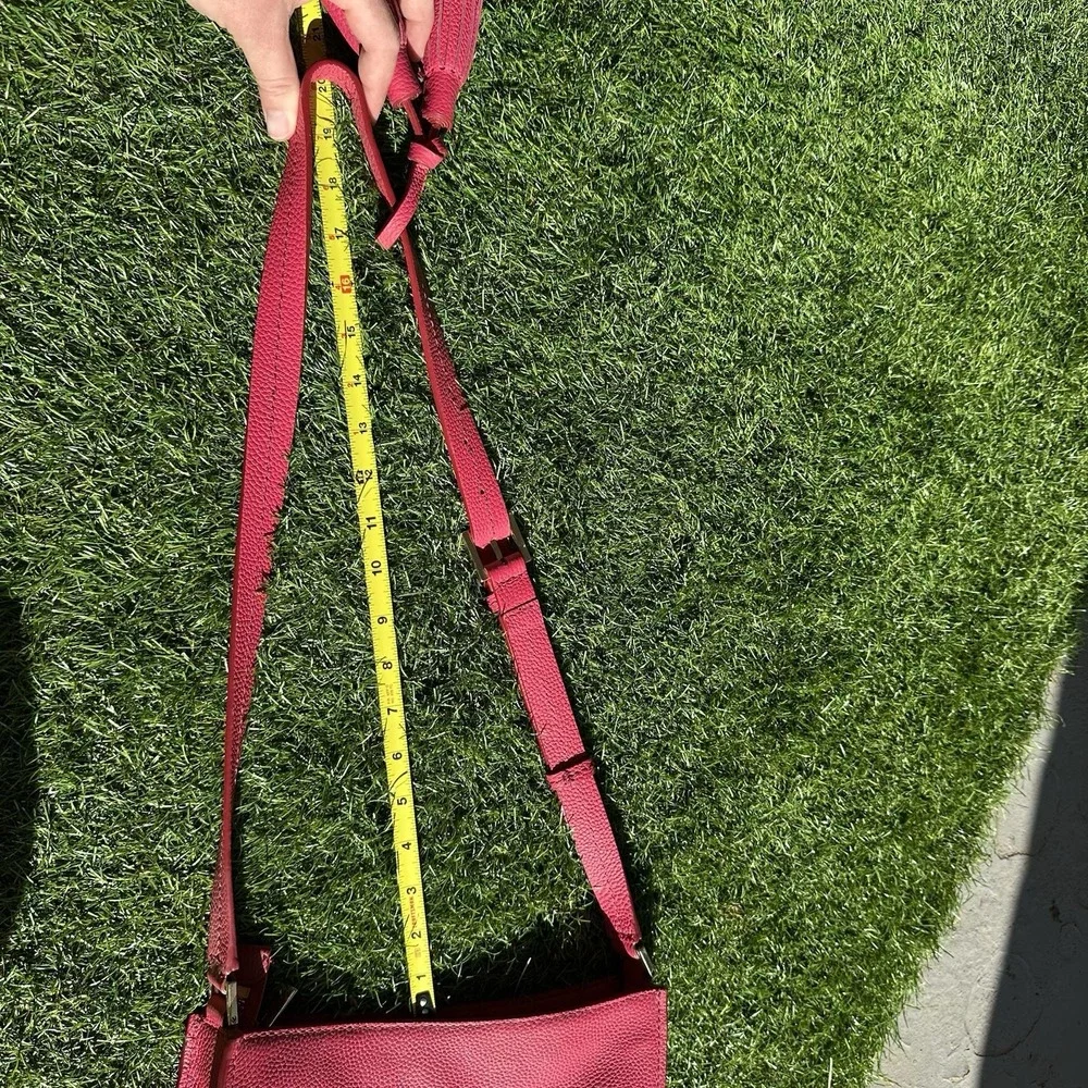 Kate Spade Orchard Street Hemsley‎ Saddle Bag Pink Pebbled Leather Crossbody